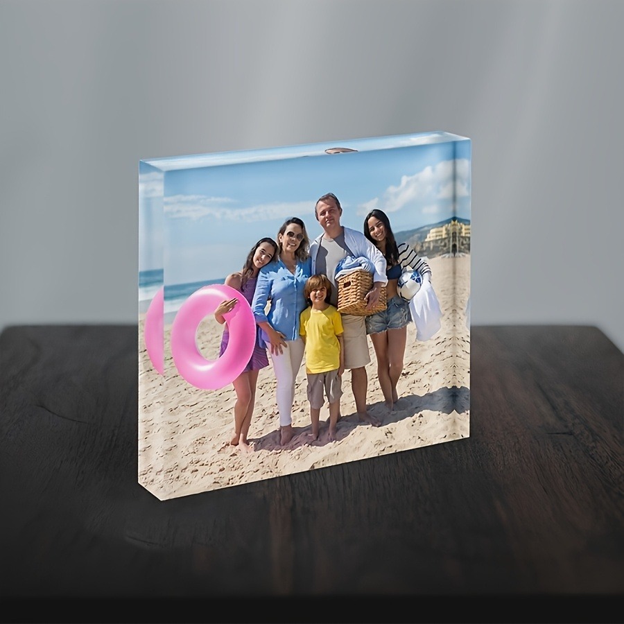 1 ชิ้น ของขวัญอะคริลิคพร้อมรูป - Photo Acrylic Block บทวิจารณ์และราคา