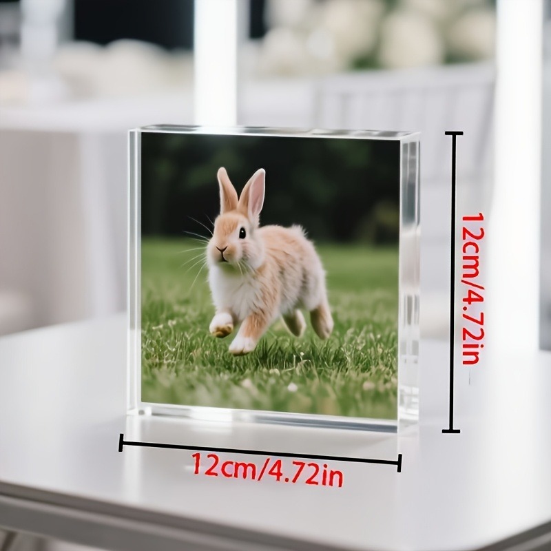 1 ชิ้น ของขวัญอะคริลิคพร้อมรูป - Photo Acrylic Block บทวิจารณ์และราคา
