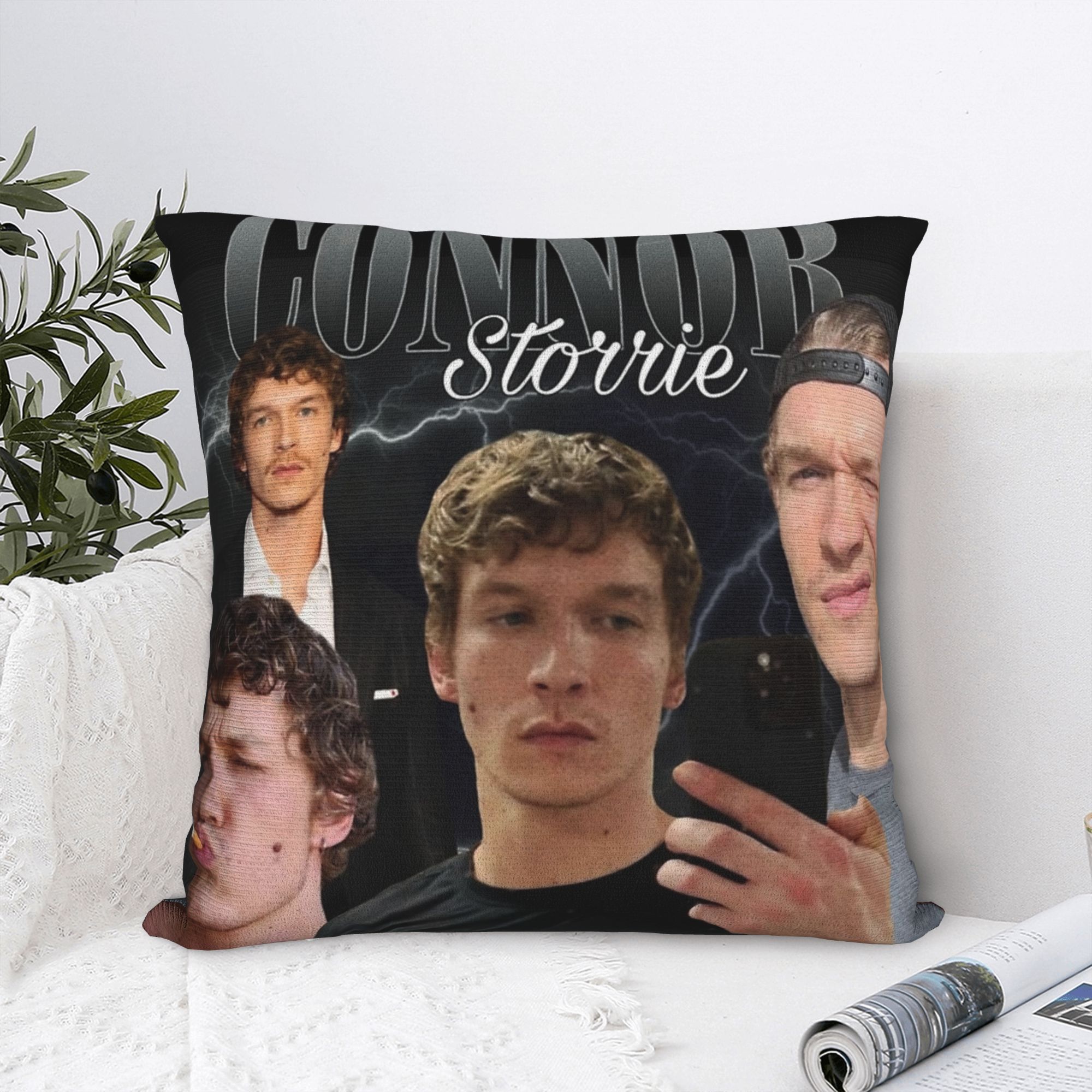 ปลอกหมอนอิงลาย Connor Storrie  - Pillow Cover Sublimation บทวิจารณ์และราคา