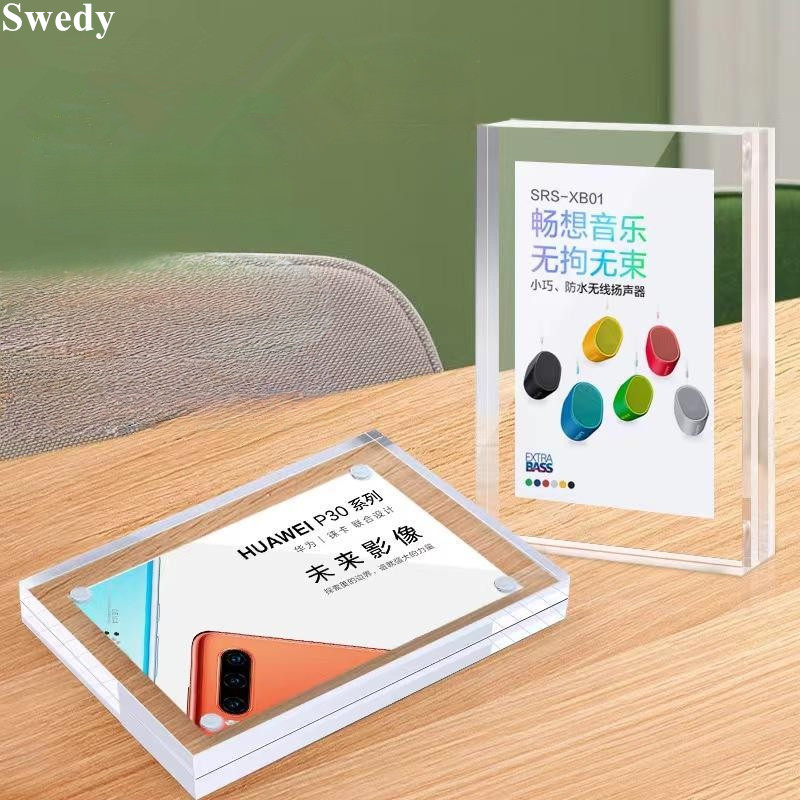 กรอบรูปแม่เหล็กสองด้านขนาด4x6ซ - Photo Acrylic Block บทวิจารณ์และราคา