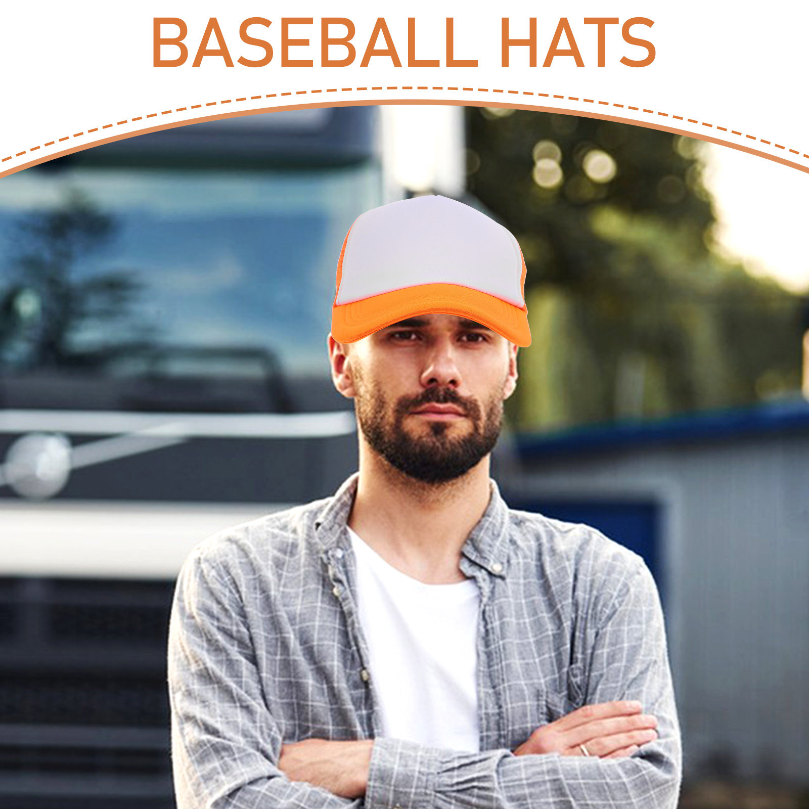 หมวกเบสบอลตาข่ายเปล่าสำหรับการ - Hat Sublimation Blank บทวิจารณ์และราคา