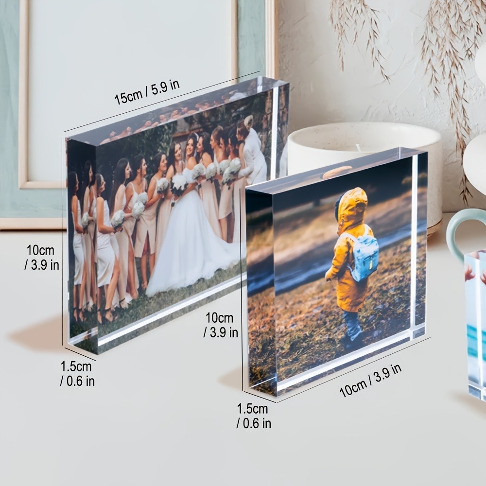 บล็อกอะคริลิคภาพถ่าย 3 มิติแบบ - Photo Acrylic Block บทวิจารณ์และราคา