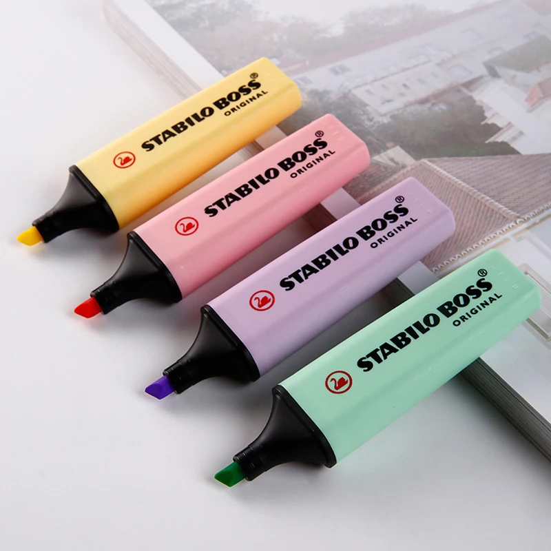 ปากกาไฮไลท์เตอร์ STABILO 5/9/1 - Stabilo Marker Boss บทวิจารณ์และราคา