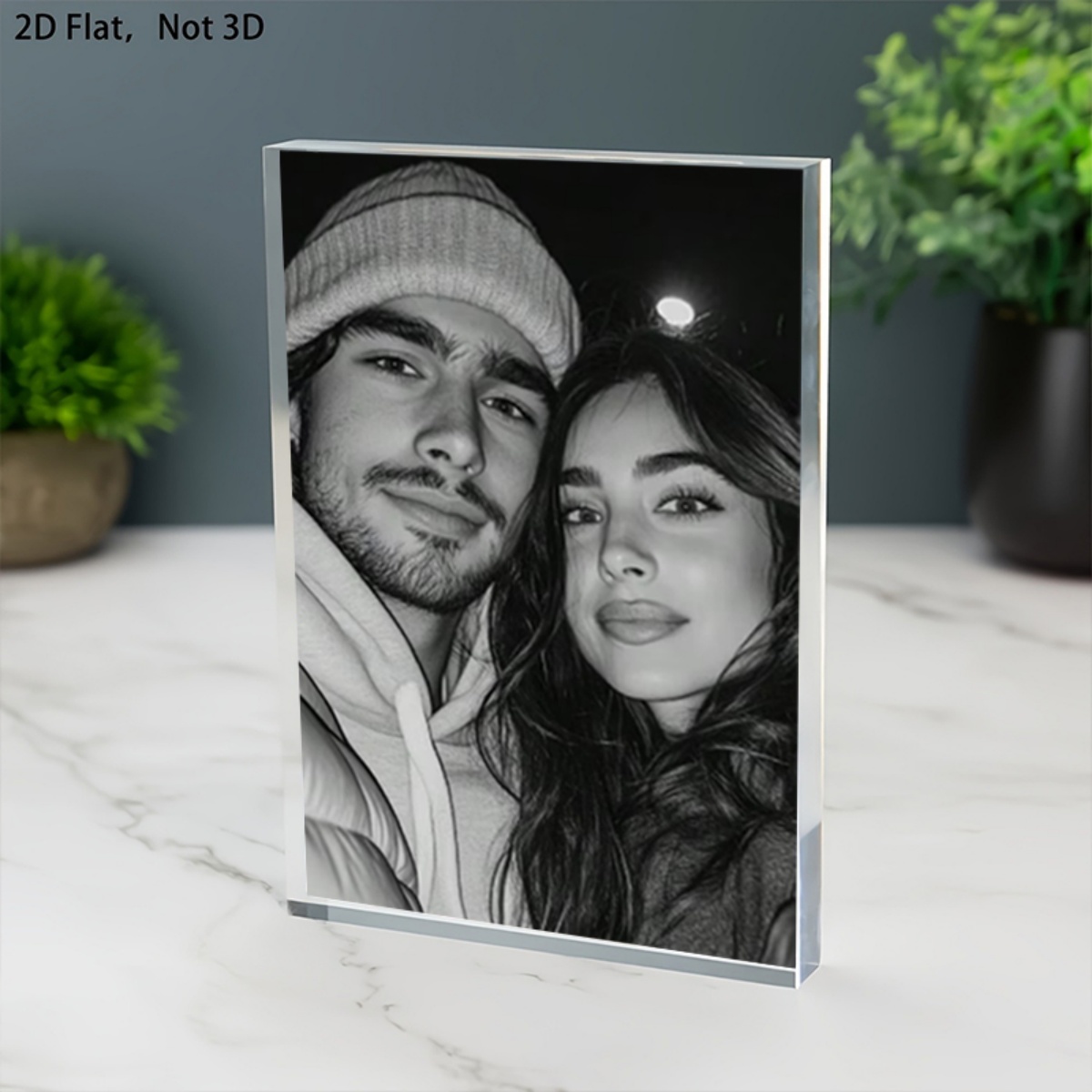 ของตกแต่งอะคริลิกแบบตั้งโต๊ะที - Photo Acrylic Block บทวิจารณ์และราคา