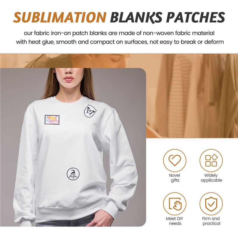 แพ็ค 60 ชิ้น แผ่นผ้าสำหรับงานซ - Hat Sublimation Blank บทวิจารณ์และราคา