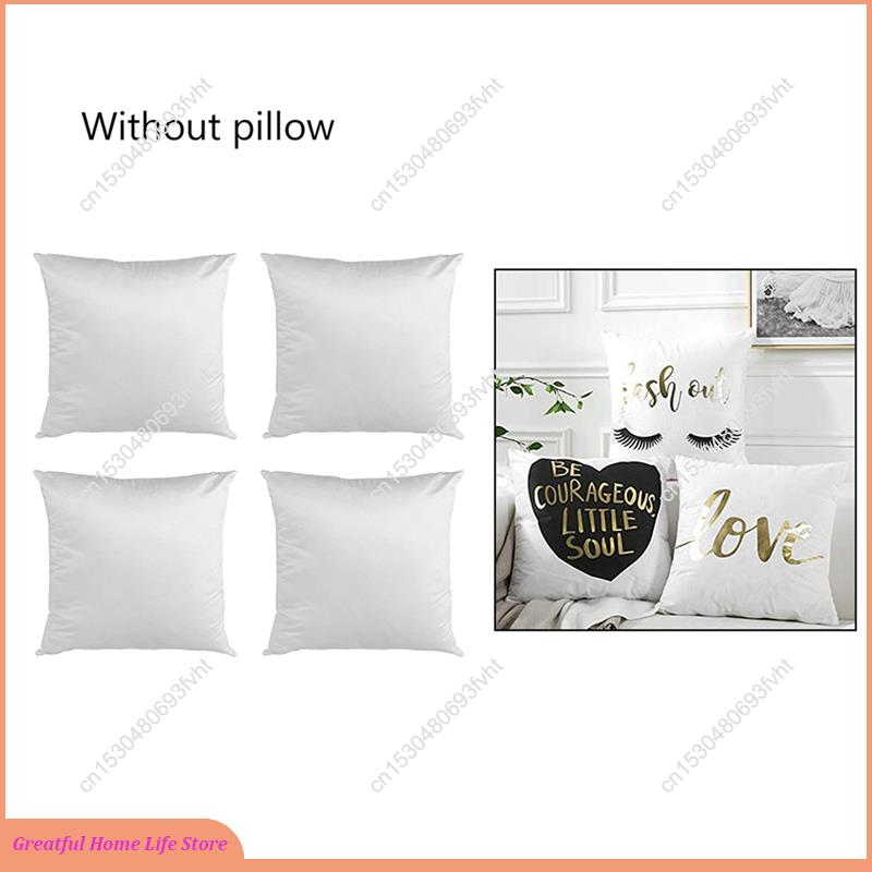 AT59 40X40 สีขาวธรรมดาระเหิดช่ - Pillow Cover Sublimation บทวิจารณ์และราคา