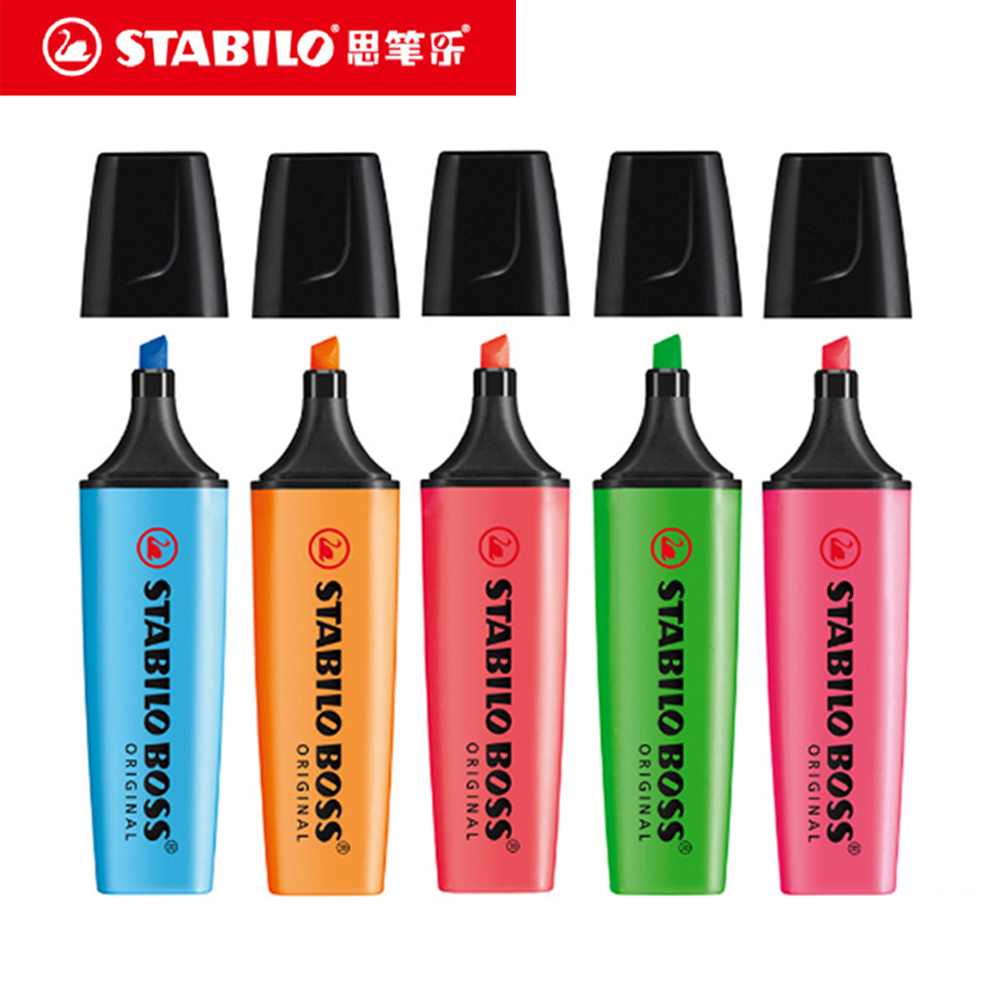 1pcs เยอรมัน Stabilo Highlight - Stabilo Marker Boss บทวิจารณ์และราคา