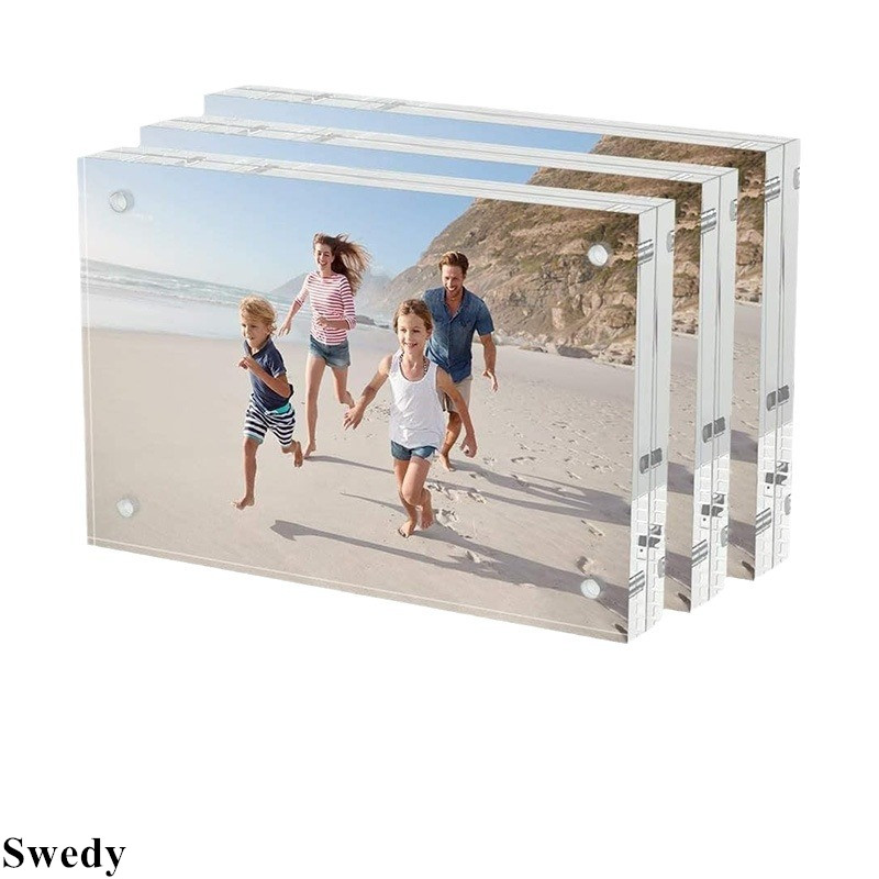 20 มม.หนาแม่เหล็กผู้ถือป้ายอะค - Photo Acrylic Block บทวิจารณ์และราคา