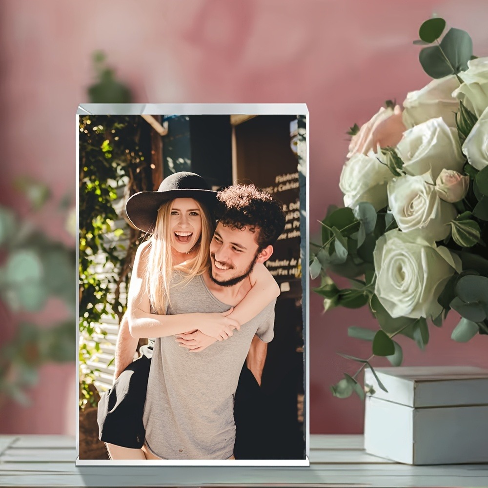 กรอบรูปอะคริลิกแบบปรับแต่งได้, - Photo Acrylic Block บทวิจารณ์และราคา