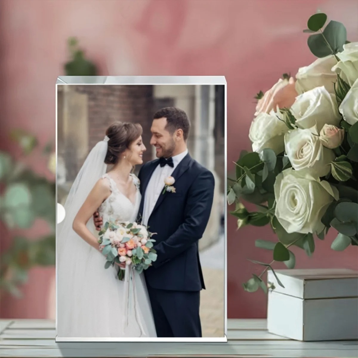 บล็อกอะคริลิคสั่งทำพิเศษพร้อมร - Photo Acrylic Block บทวิจารณ์และราคา